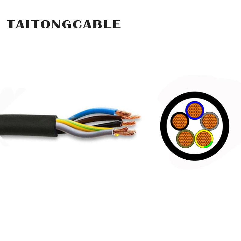 Tegangan Rendah 2‑5‑Konduktor Tembaga Inti XLPE Insulated PVC Sheathed Unarmoured Power Cables