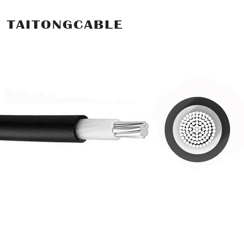 Konduktor Aluminium inti tunggal tegangan rendah XLPE-Insulated PVC-Sheathed Unarmoured Power Cables