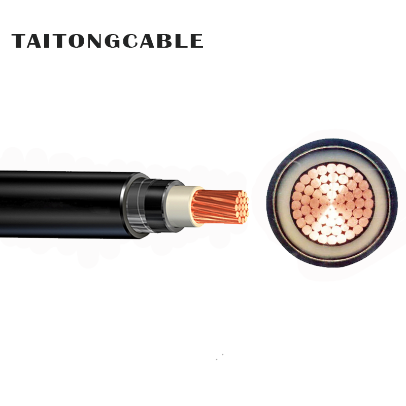 Tegangan Rendah Single-Core ATA Armored Tembaga Konduktor XLPE Insulated PVC Sheathed Power Kabel
