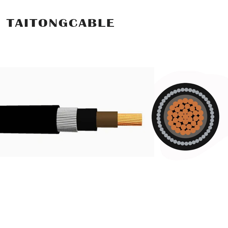 Konduktor Tembaga Inti Tunggal Tegangan Rendah AWA-Armoured XLPE-Insulated PVC-Sheathed Power Kabel