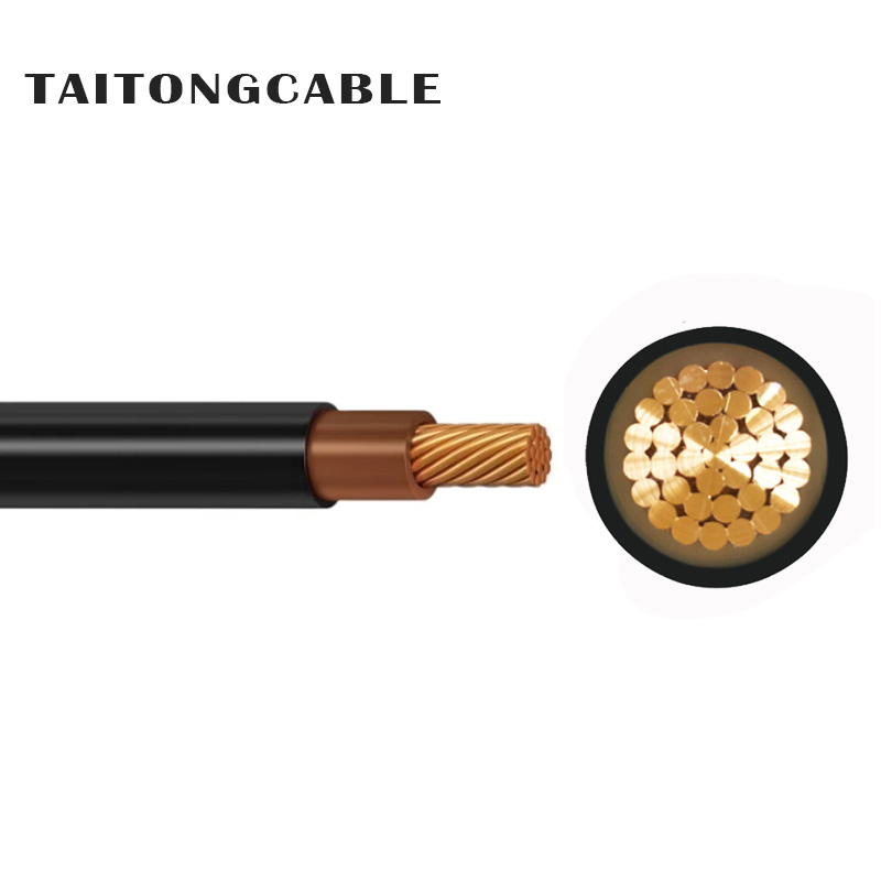 Tegangan Rendah Konduktor Tembaga Inti Tunggal XLPE Insulated PVC Sheathed Unarmoured Power Cable