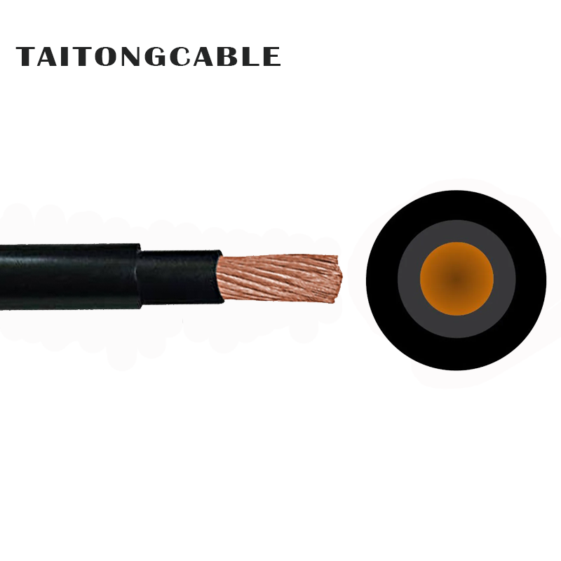 Low Voltage Single-Core Tembaga PVC Insulated PE Sheath Kabel daya Unarmoured